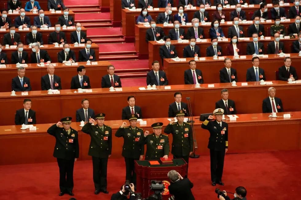 China dismisses 19 deputies, including nine military officers, before its annual congress