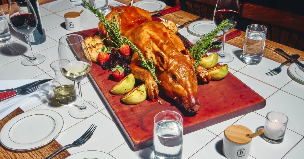 خوک شیرده 600 دلاری؟ واگیو برای همه؟ در منوها، عصر طلایی جدید است