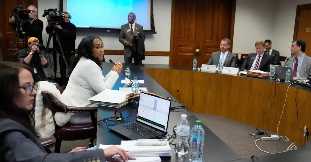 فانی ویلیس در جلسه استماع کمیته سنای جورجیا، ترامپ و متحدانش را "جنایتکار" خواند