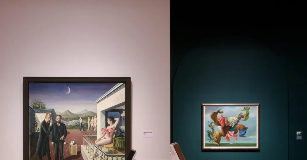 سوررئالیسم در 100، پراکندگی و اغوا در فیلادلفیا