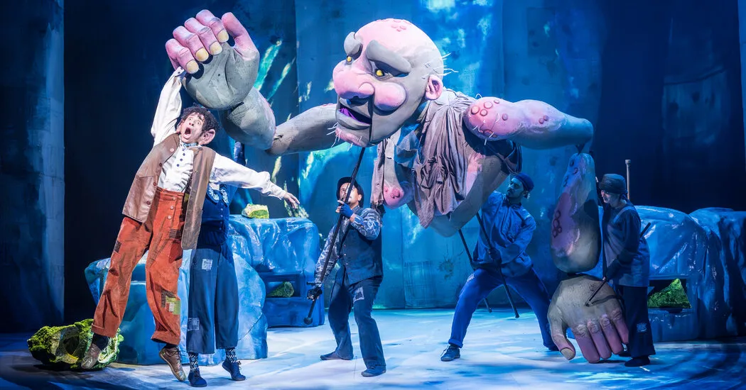 «BFG» با عروسک‌ها و روح پانتومیم مسحور می‌شود