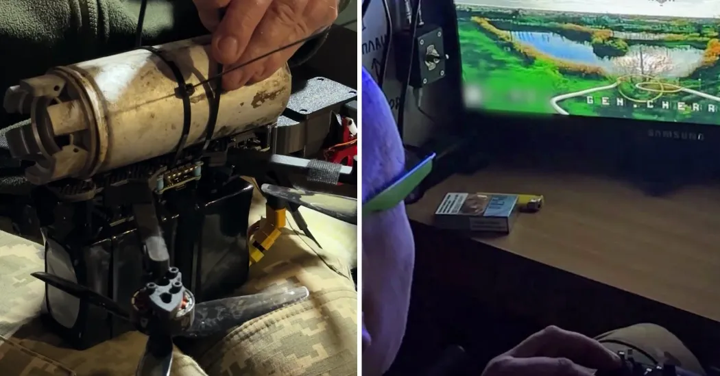 یک روز در قلب عملیات پهپاد اوکراینی