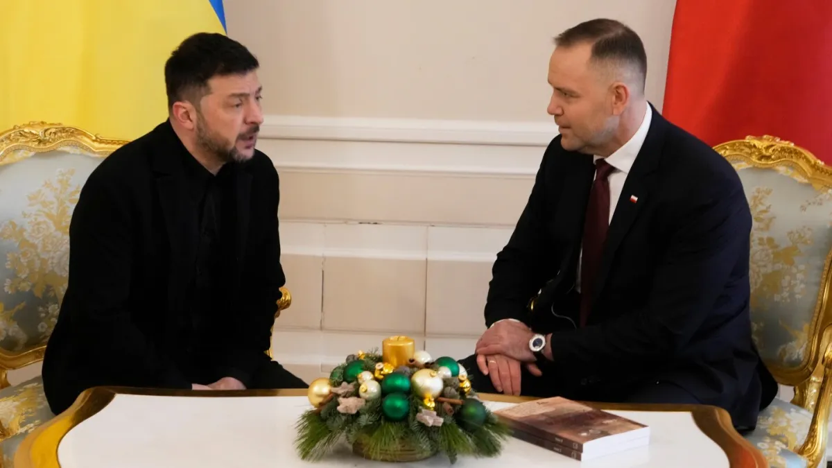 روسای جمهور اوکراین و لهستان در برابر روسیه اتحاد نشان می دهند و به تنش های تاریخی رسیدگی می کنند