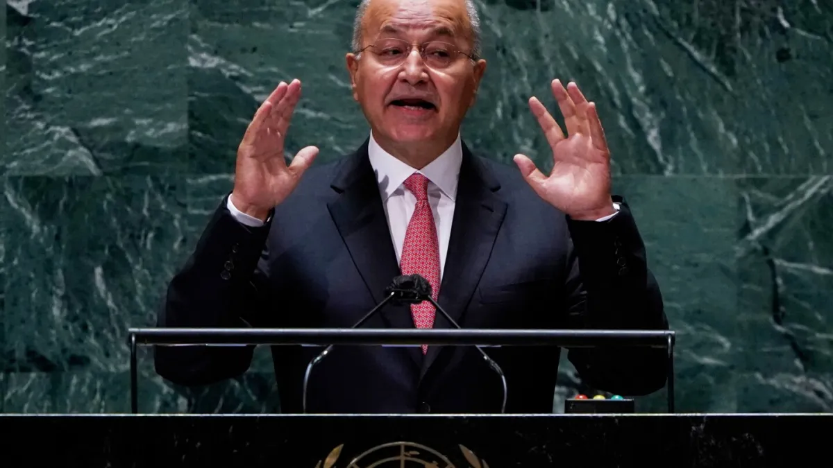 سازمان ملل برهم صالح، رئیس جمهور سابق عراق را به عنوان رئیس آژانس پناهجویان انتخاب کرد