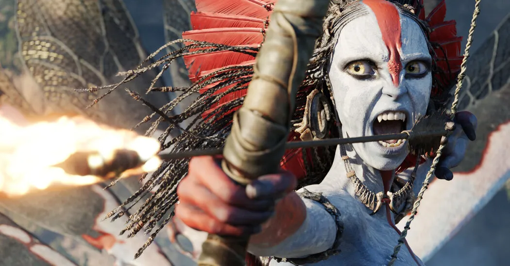 اونا چاپلین در نقش شرور «آواتار» وارنگ، مسیر آتشین خود را می‌سوزاند