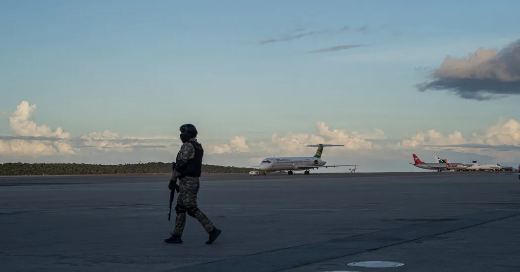 سیگنال های GPS کارائیب جام جم ایالات متحده و ونزوئلا برای خنثی کردن حملات، افزایش خطر پرواز