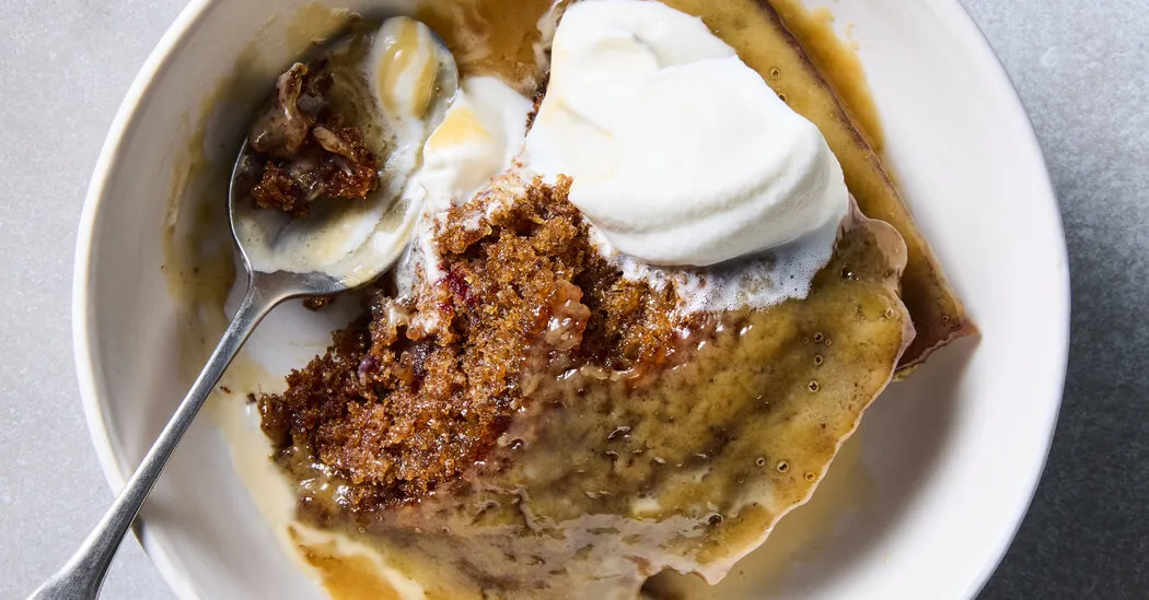 حالا مقداری پودینگ تافی چسبناک برای ما بیاورید