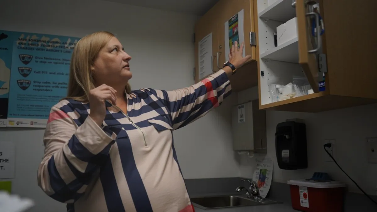 Addiction-stricken community struggles to keep a syringe program going after Trump’s order