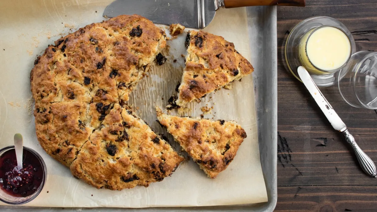 Dried cherry scones are a simple treat for the post-holiday breakfast table