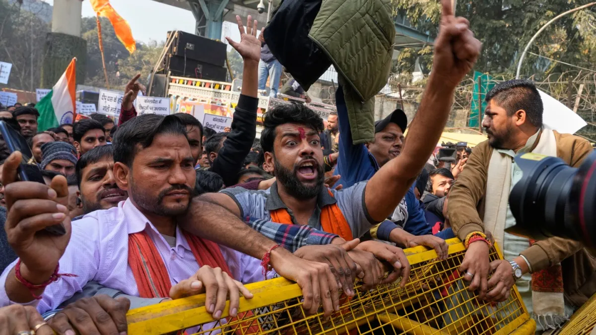 Protest erupts in India’s capital city over lynching of Hindu man in Bangladesh