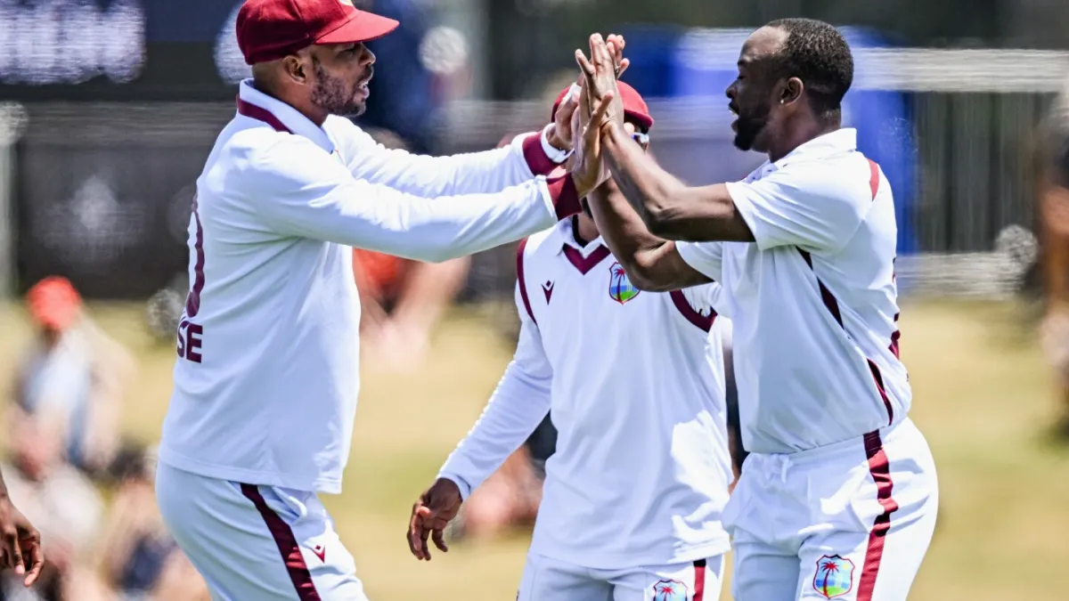 Resilient West Indies pass the follow-on on the 3rd day of the 3rd test against New Zealand