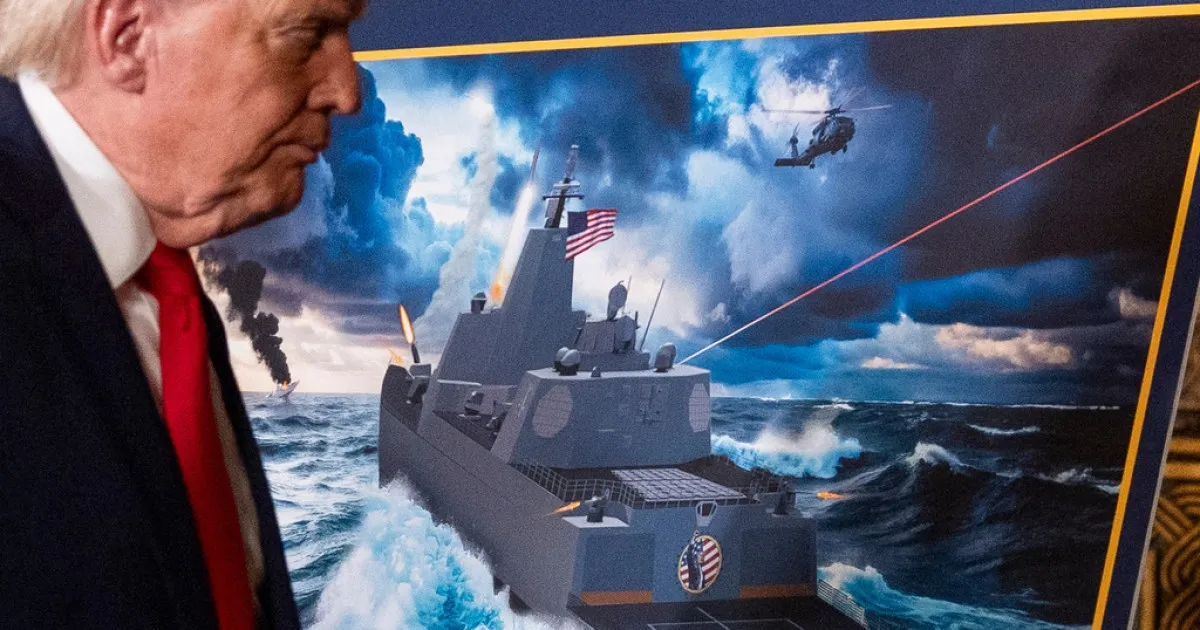 Trump unveils ‘Trump-class’ battleships for US Navy’s ‘Golden Fleet’