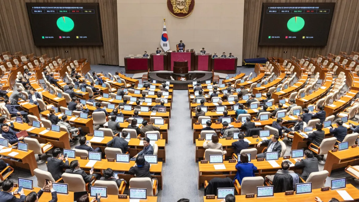 South Korean lawmakers pass bill targeting false information despite warnings on censorship