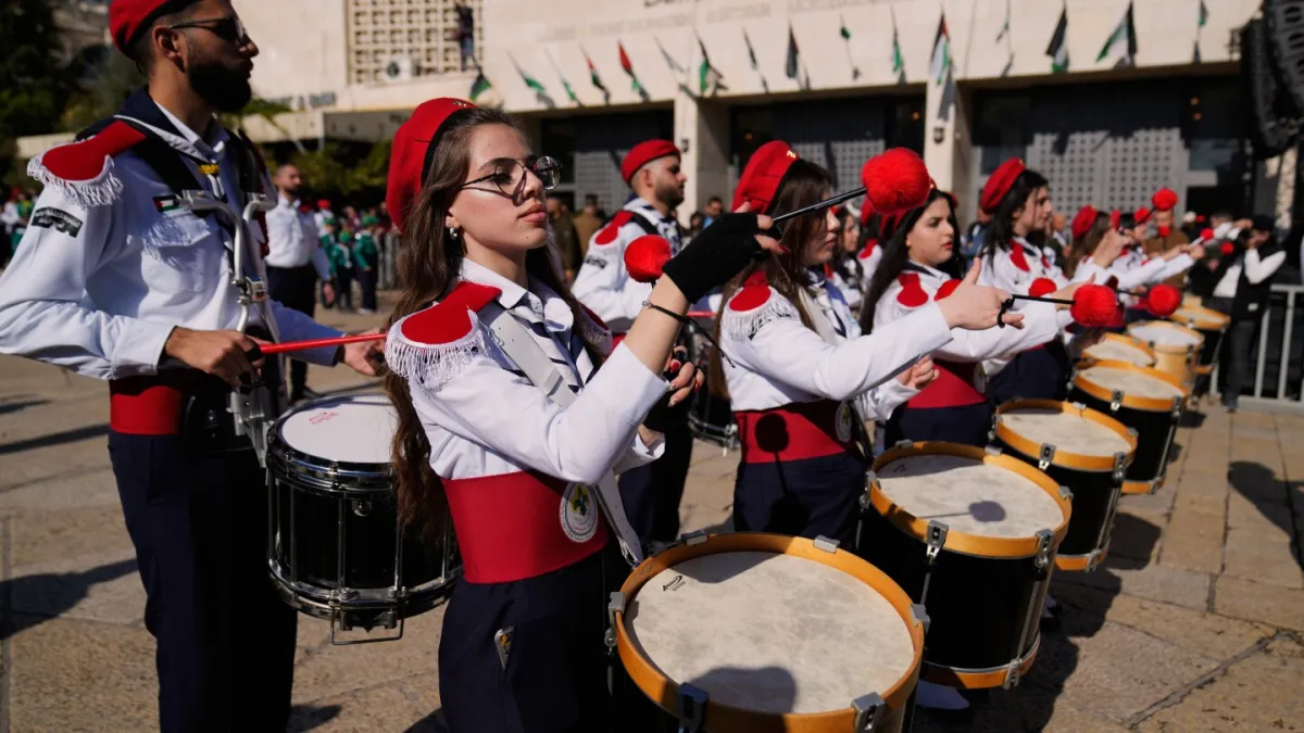 Thousands flock to Bethlehem to revive Christmas spirit after 2 years of war in Gaza