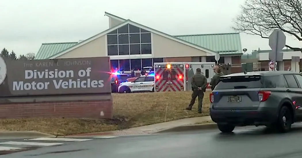 Trooper Killed at Motor Vehicle Office in Delaware