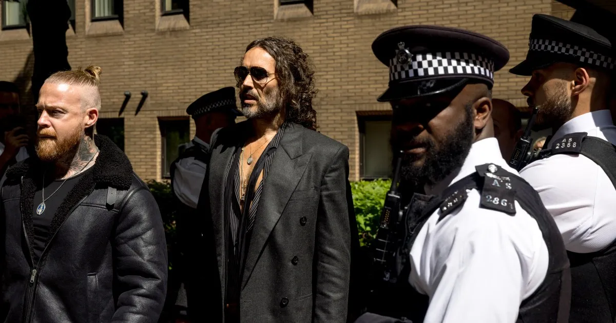 UK police say comedian Russell Brand charged with two more sex offences