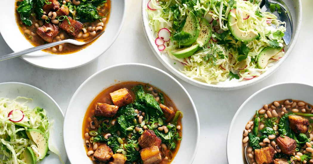 Warming Black-Eyed Peas to Welcome New Year’s Fortunes