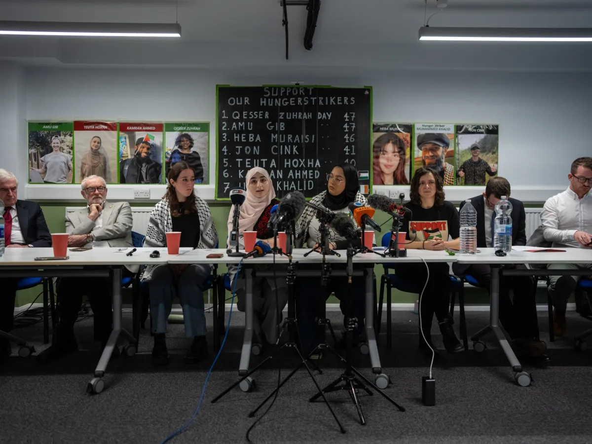 Four Palestine Action hunger strikers vow to continue as two pause protest