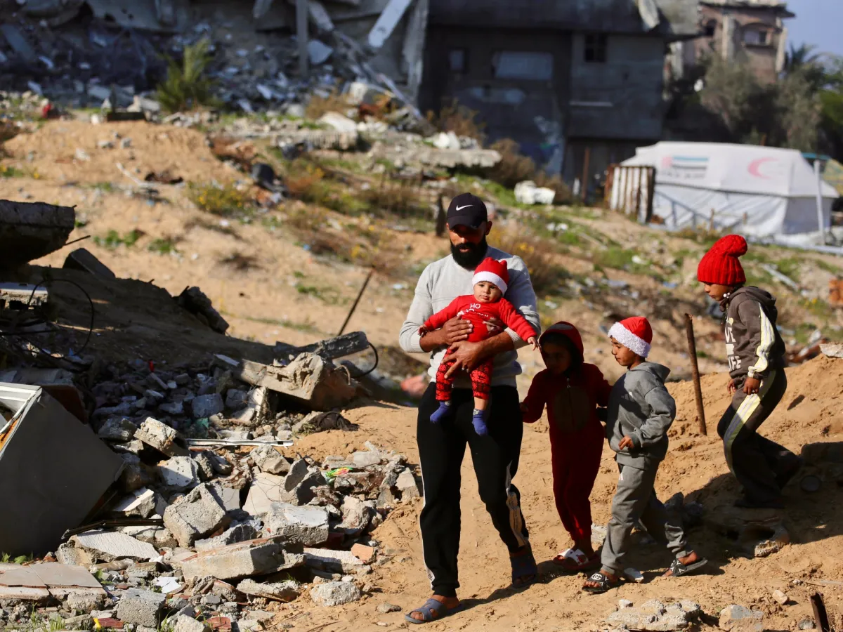 زنده: صدای بمب های اسرائیل، زمزمه پهپادها کریسمس را در غزه غرق می کند