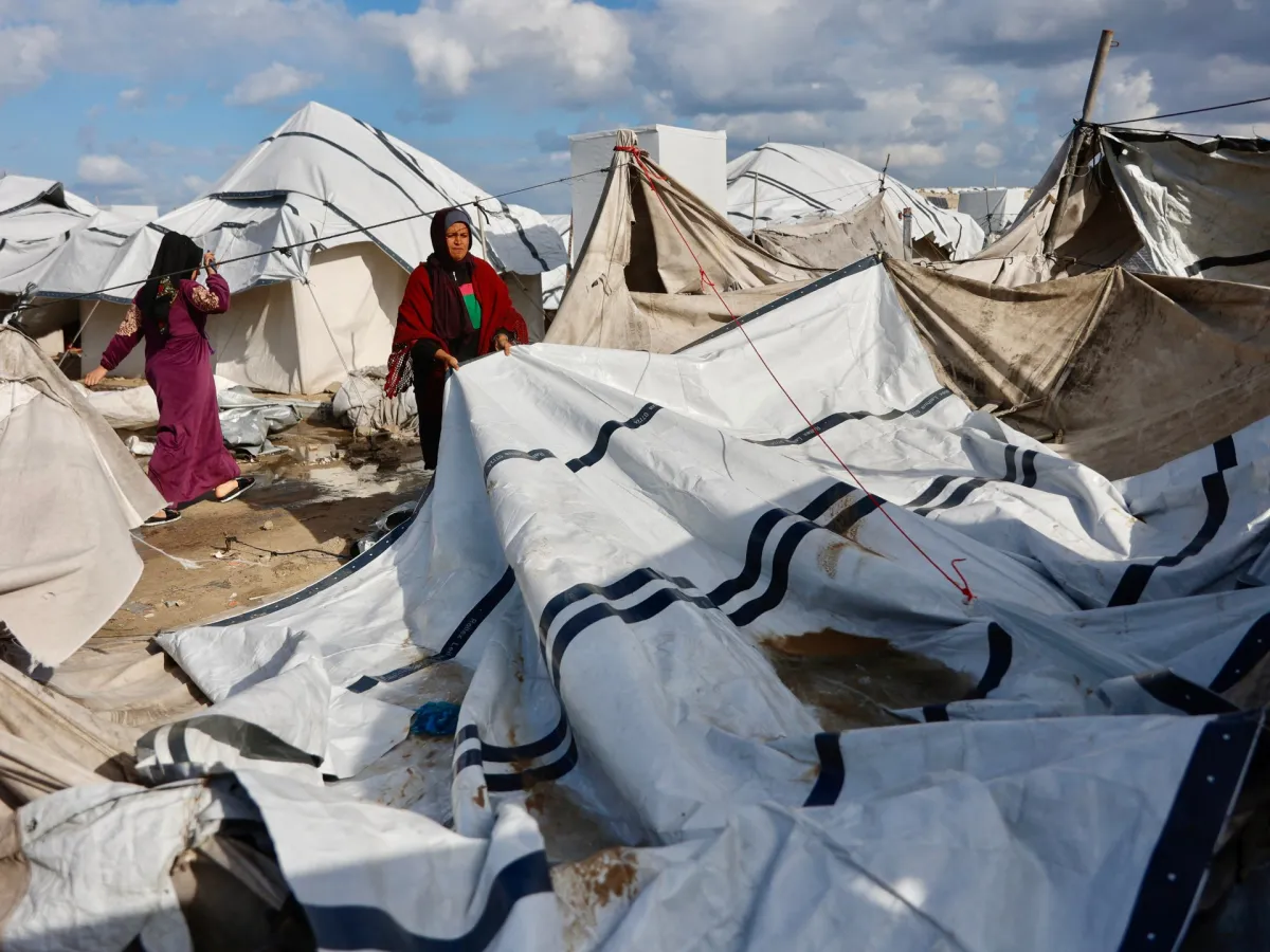 طوفان غزه یک زن فلسطینی را به قتل رساند و اسراییل با کاهش کمک‌های خود باعث بدبختی شد