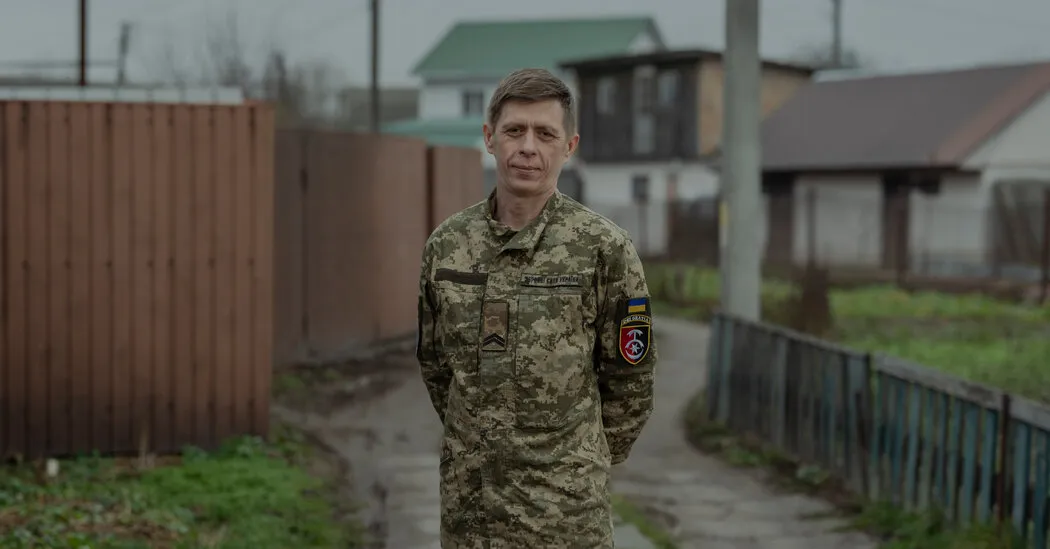 این سرباز اوکراینی بیش از یک سال را در خط مقدم گذراند