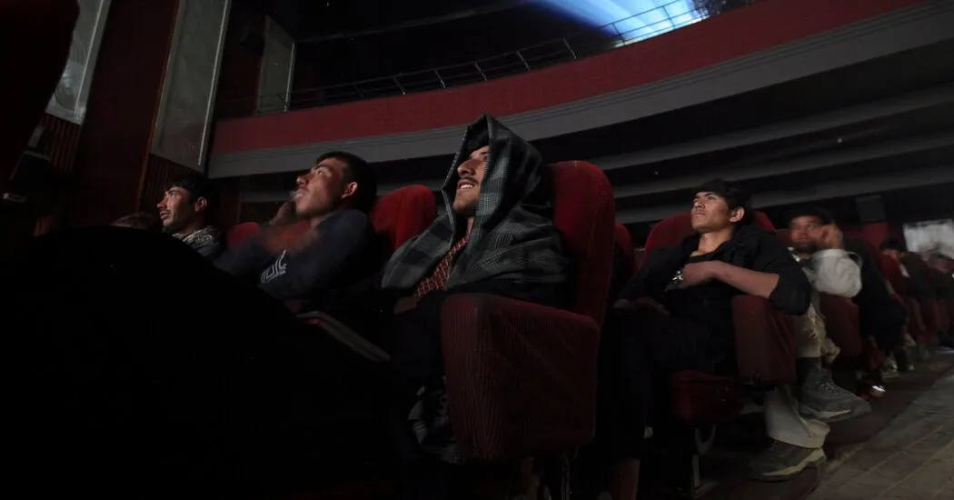 An iconic Kabul cinema is demolished by the Taliban