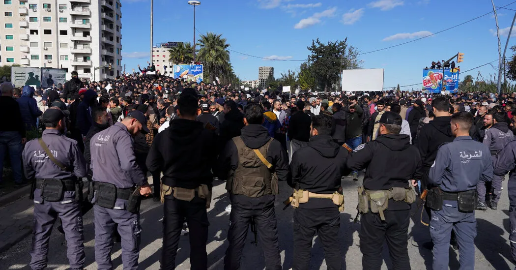 احتجاجات سورية على انعدام الأمن تخلف قتيلين