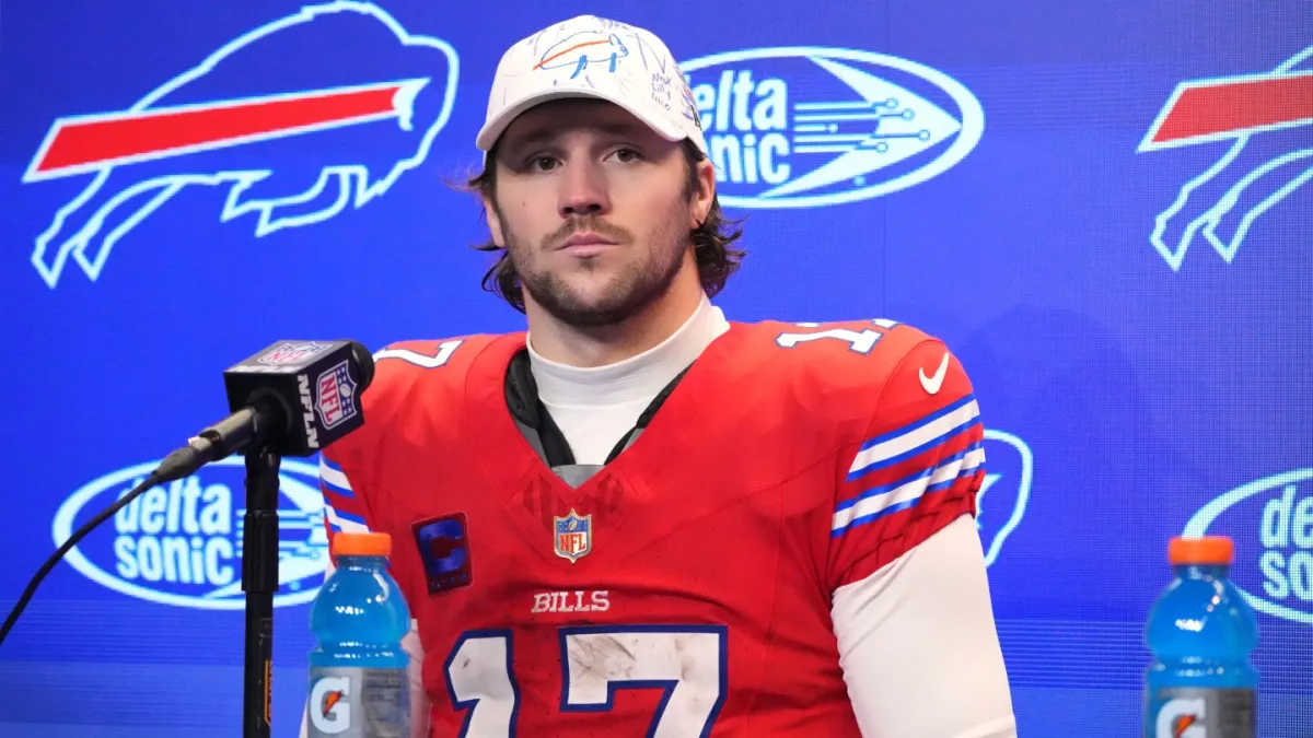 Josh Allen blames himself for failed 2-point conversion in final seconds of Bills’ loss to Eagles