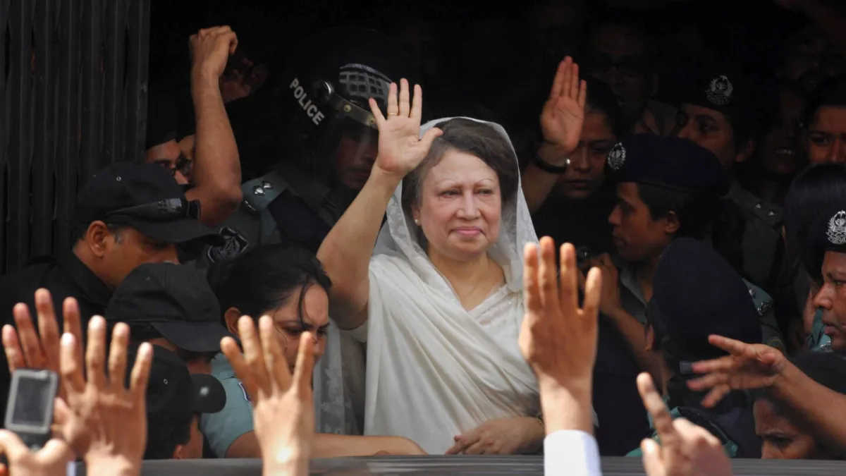 Khaleda Zia, former Bangladeshi prime minister and archrival of Hasina, dies at 80