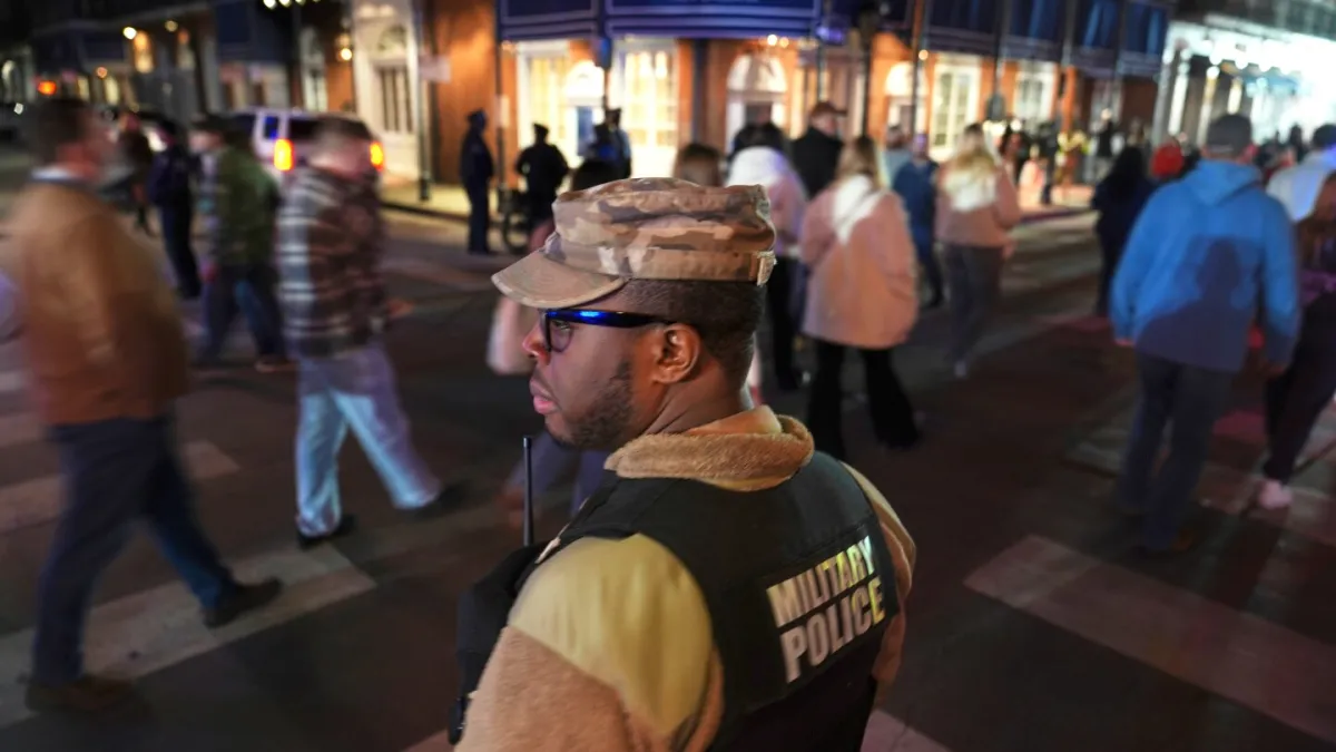 National Guard to patrol New Orleans for New Year’s a year after deadly attack