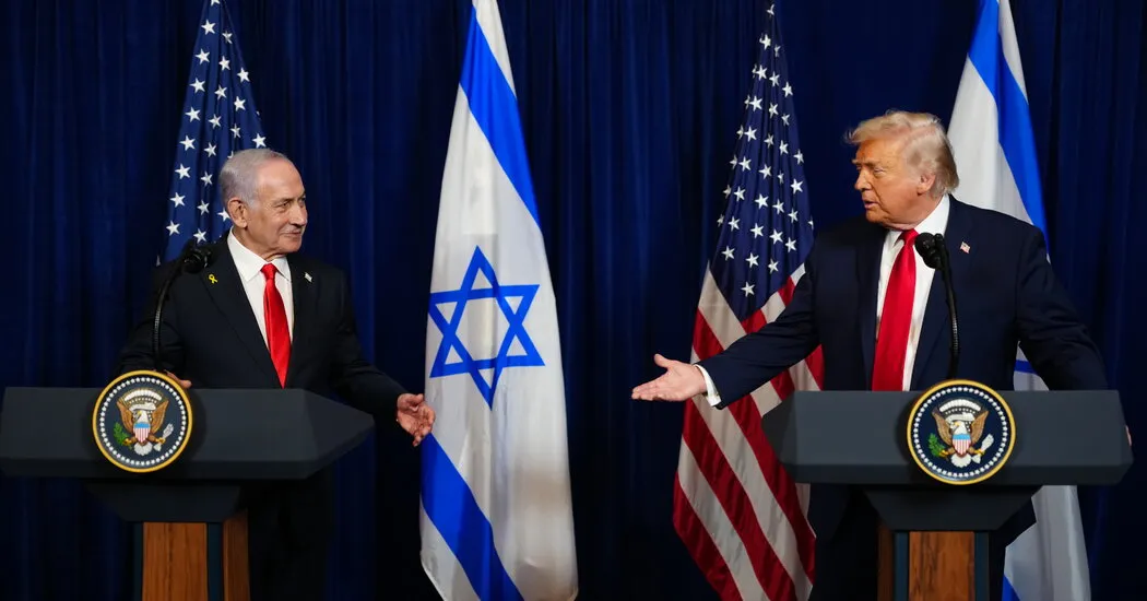 Trump and Netanyahu Praise Each Other After Meeting, Despite Differences Over Gaza