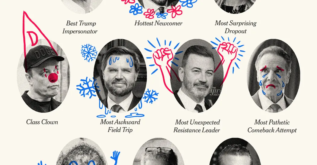 Opinion | The 2025 Politics Yearbook: Most Likely to Be Extreme and Chaotic