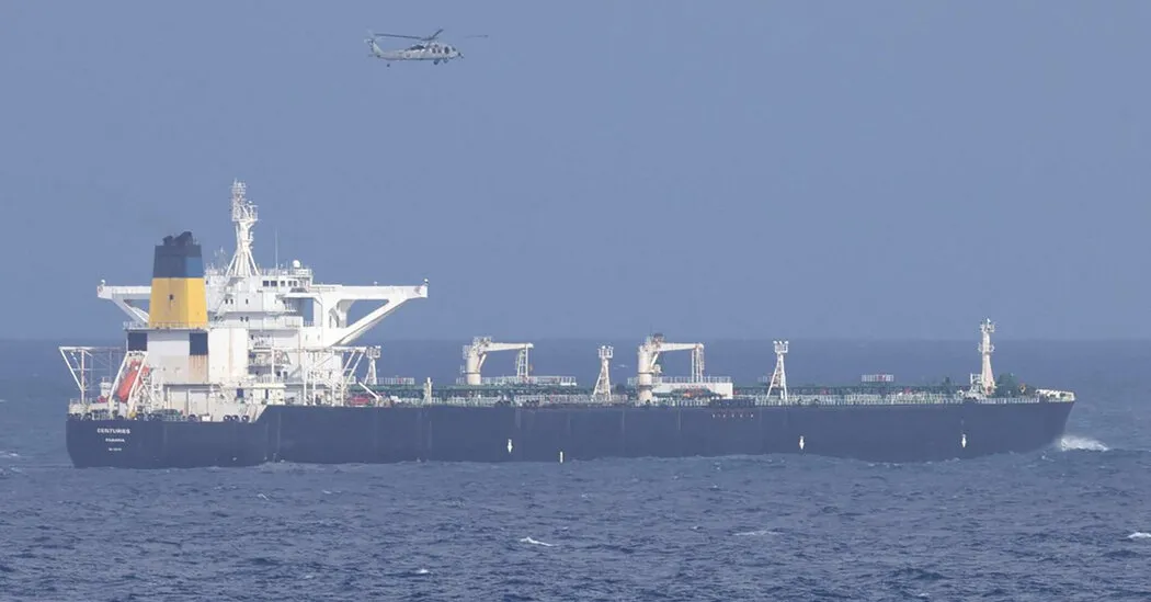 تانکر نفتی در حال فرار از گارد ساحلی اکنون در پایگاه داده کشتی های روسیه فهرست شده است