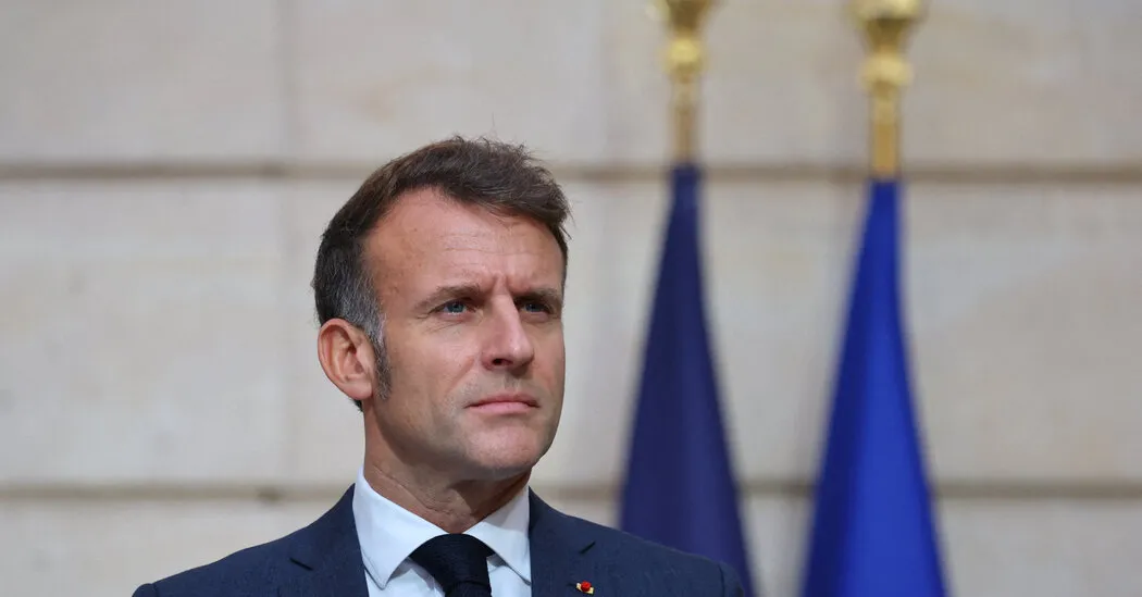 President Macron of France Backs Social Media Restrictions for Children