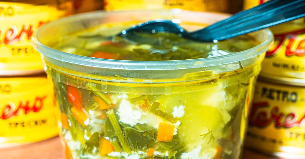 سوپ سبز برای روزهای خاکستری