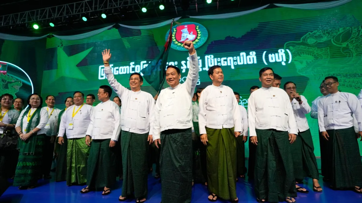 Military-backed party leads in early election results in Myanmar