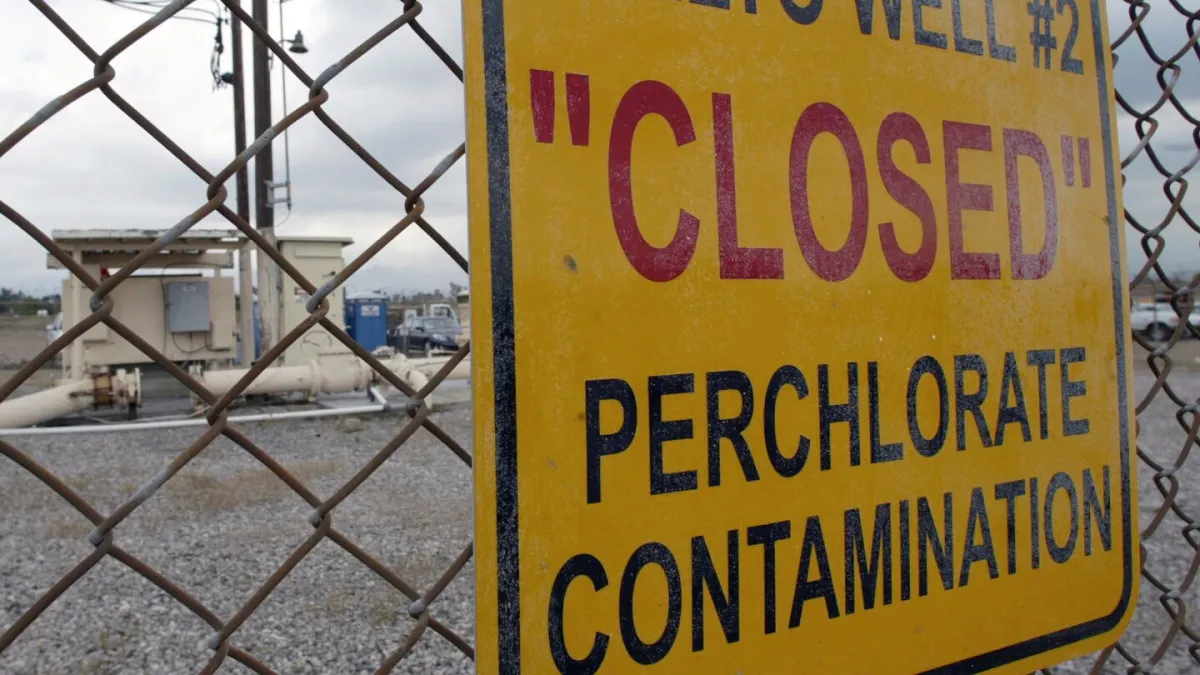 EPA says it will propose drinking water limit for perchlorate, but only because court ordered it