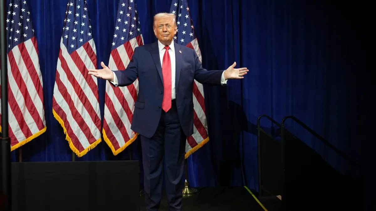 Trump tries to rally House GOP but meanders along the way as the party’s majority narrows