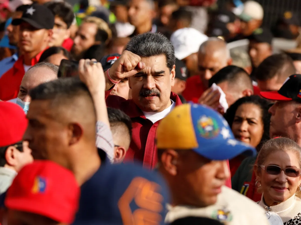 What has the US charged Venezuela’s Nicolas Maduro with?