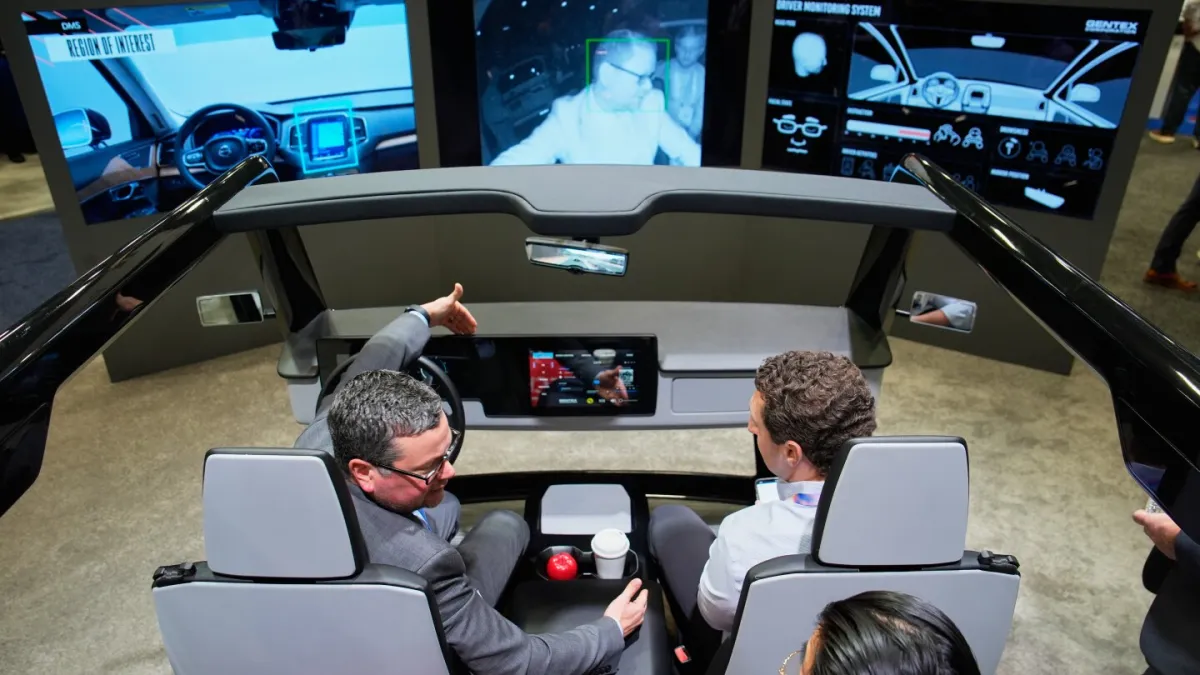 At CES, auto and tech companies transform cars into proactive companions