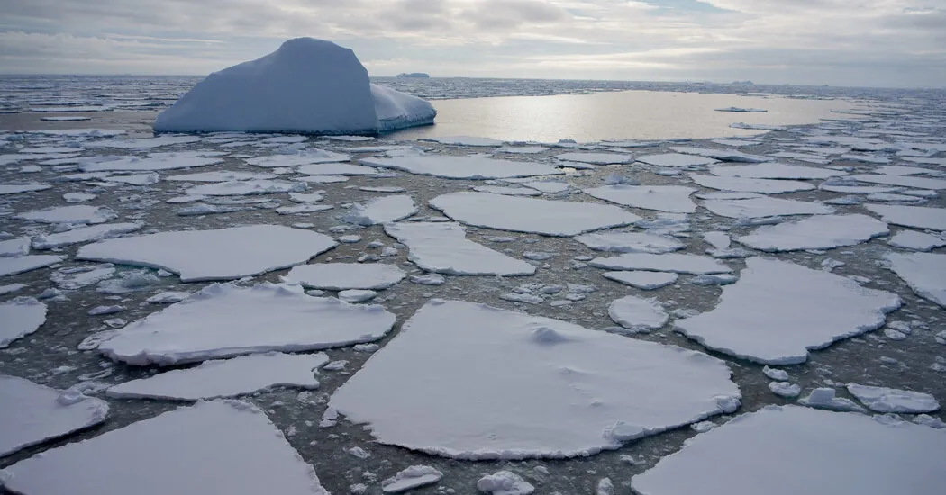 ورود به یخ دریای قطب جنوب و دنیای جدید
