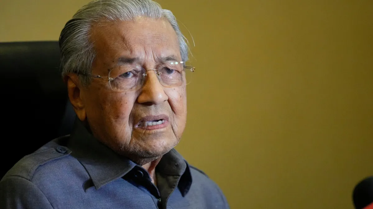 Family of Malaysian ex-leader Mahathir says broken hip serious but not life-threatening