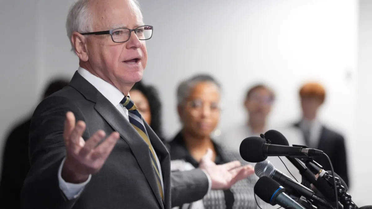 Gov. Tim Walz says he doesn’t know what future holds for him after abandoning reelection bid